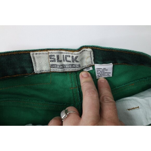 Deadstock Vintage 90s Streetwear Mens 30x34 Pigment Stonewash Relaxed Fit Jeans - Picture 9 of 15